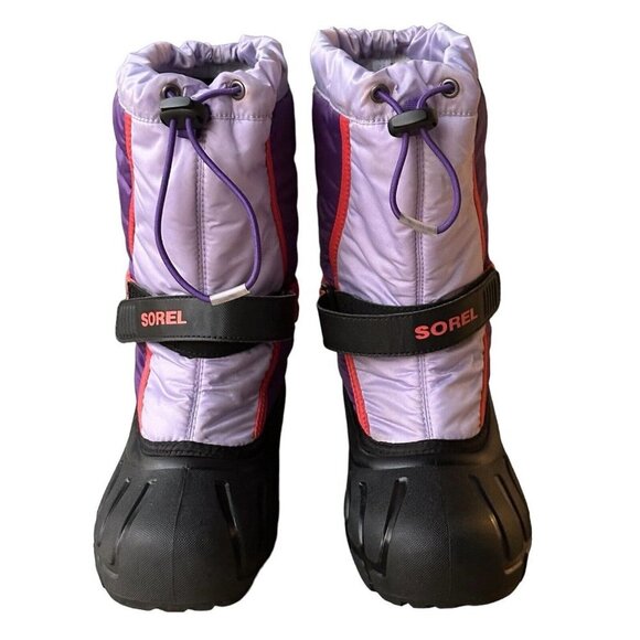Sorel Snow Winter Boots Purple Pink Insulated 1425621559 Women's Size 5 - Picture 7 of 11
